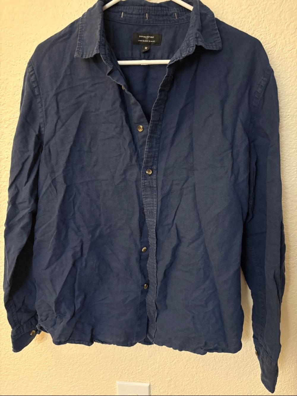 Navy Long Sleeve Shirt